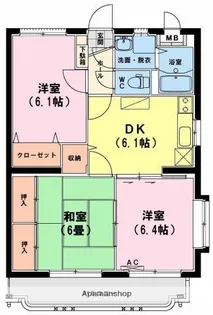 ユーミーいちまるⅡ【1階】の間取り