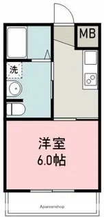 今村コーポ【205号室】の間取り