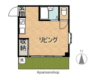 東邦コーポ【102号室】の間取り