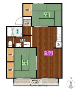 アメニティハイム本郷【2階】の間取り