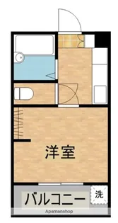 フェリーチェAOBA【103号室】の間取り