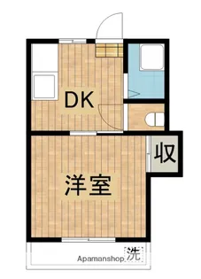 外山ハイツ【2階】の間取り