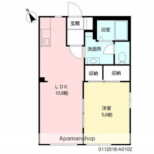 サンシャーレ21【1階】の間取り