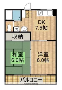 グレートロック【502号室】の間取り