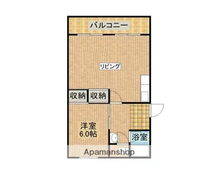 宮本アパート【403号室】の間取り