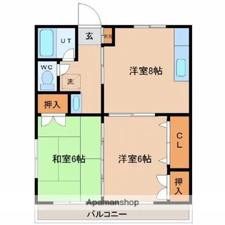 マミール86【2階】の間取り