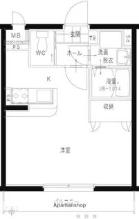 ソピアハイツ【3階】の間取り