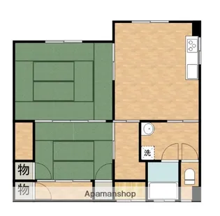 水間ビル【101号室】の間取り