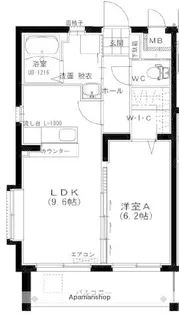 ハートピュアYⅢ【101号室】の間取り