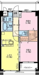 ヴェルディ【502号室】の間取り