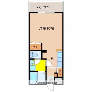 ツーエヌマンション【2階】の間取り