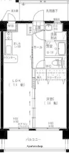 ララモア【5階】の間取り
