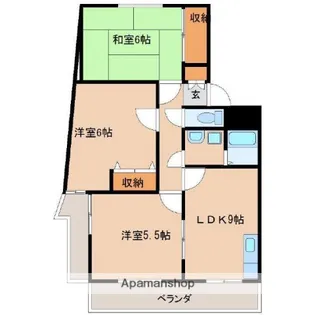 パルケ【202号室】の間取り