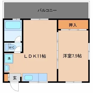 ノムラビル【501号室】の間取り