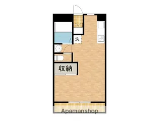 シャトーモリオカ末広【1008号室】の間取り