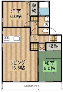 グリーンヒルズ生目台【2階】の間取り