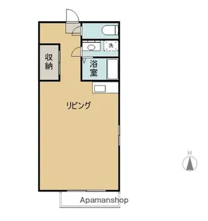 コーポタンポポ【201号室】の間取り