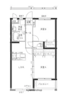 ユーミー田野壱番館【1階】の間取り