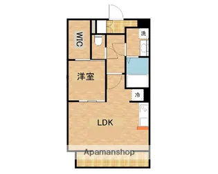 アムールソレオ【3階】の間取り