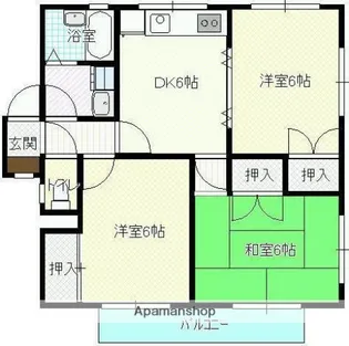 メゾンOGAWA【301号室】の間取り