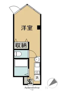 クレーシェル【3階】の間取り