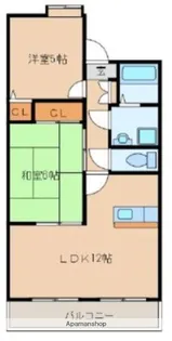 フィールドゴッド21 (西ノ後)【A105号室】の間取り