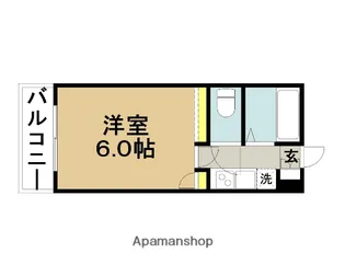 ベルヴィーユ清武【3階】の間取り