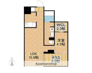 AKHC【2階】の間取り