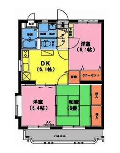 ユーミーいちまるⅤ【103号室】の間取り