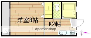 高野ⅡHAYATE【203号室】の間取り