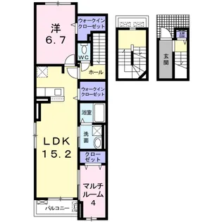 エクセル ジエイド【3階】の間取り