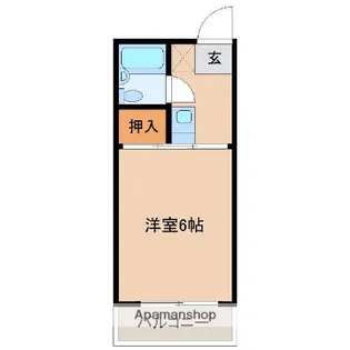 シティエヌハイツ加納【2階】の間取り