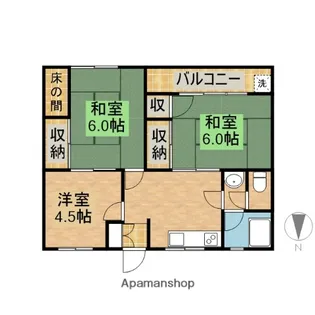 アルカコンネ栄【103号室】の間取り