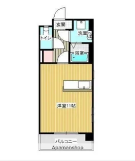 中村ビル【303号室】の間取り