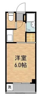 半九台コーポ【202号室】の間取り