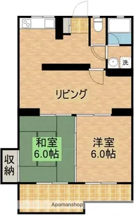コンフォートシンビュー【202号室】の間取り