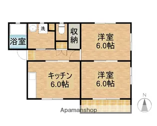シャーメゾン格心(シャーメゾンスミムネ)【2階】の間取り