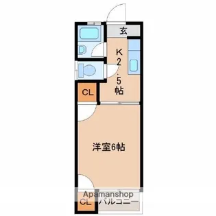クインテットⅡ【2階】の間取り