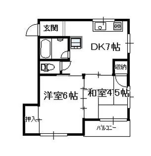 タケダビル【301号室】の間取り