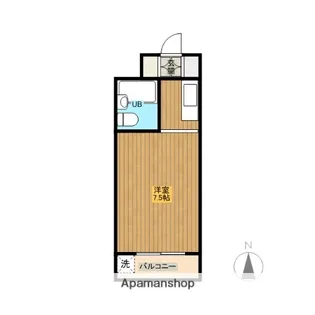 グレースマンション【4階】の間取り