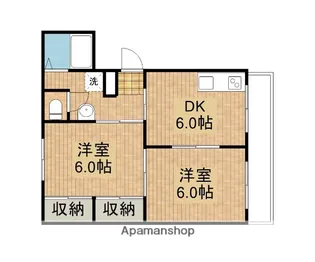 MIENOビル【506号室】の間取り