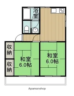 リバーサイドコーポ【301号室】の間取り