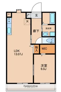 NEIGHBORSⅡ【203号室】の間取り