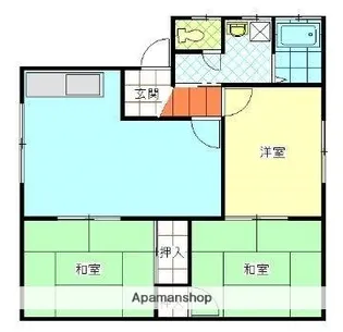 ディアス本郷【D203号室】の間取り