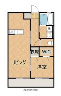 フォレストティグリス【202号室】の間取り
