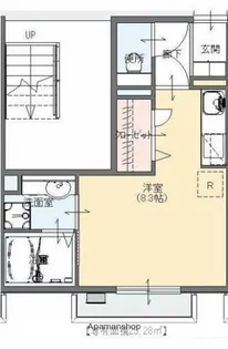 マリベールLIBERA【2階】の間取り