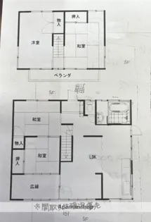 宮崎県宮崎市大字赤江【一戸建】の間取り