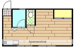 マガタコーポ大淀【201号室】の間取り