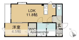 GROWTH AOBA【3階】の間取り