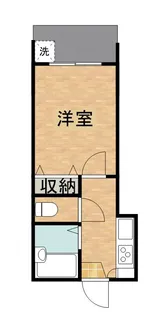 和知川原レジデンス【104号室】の間取り